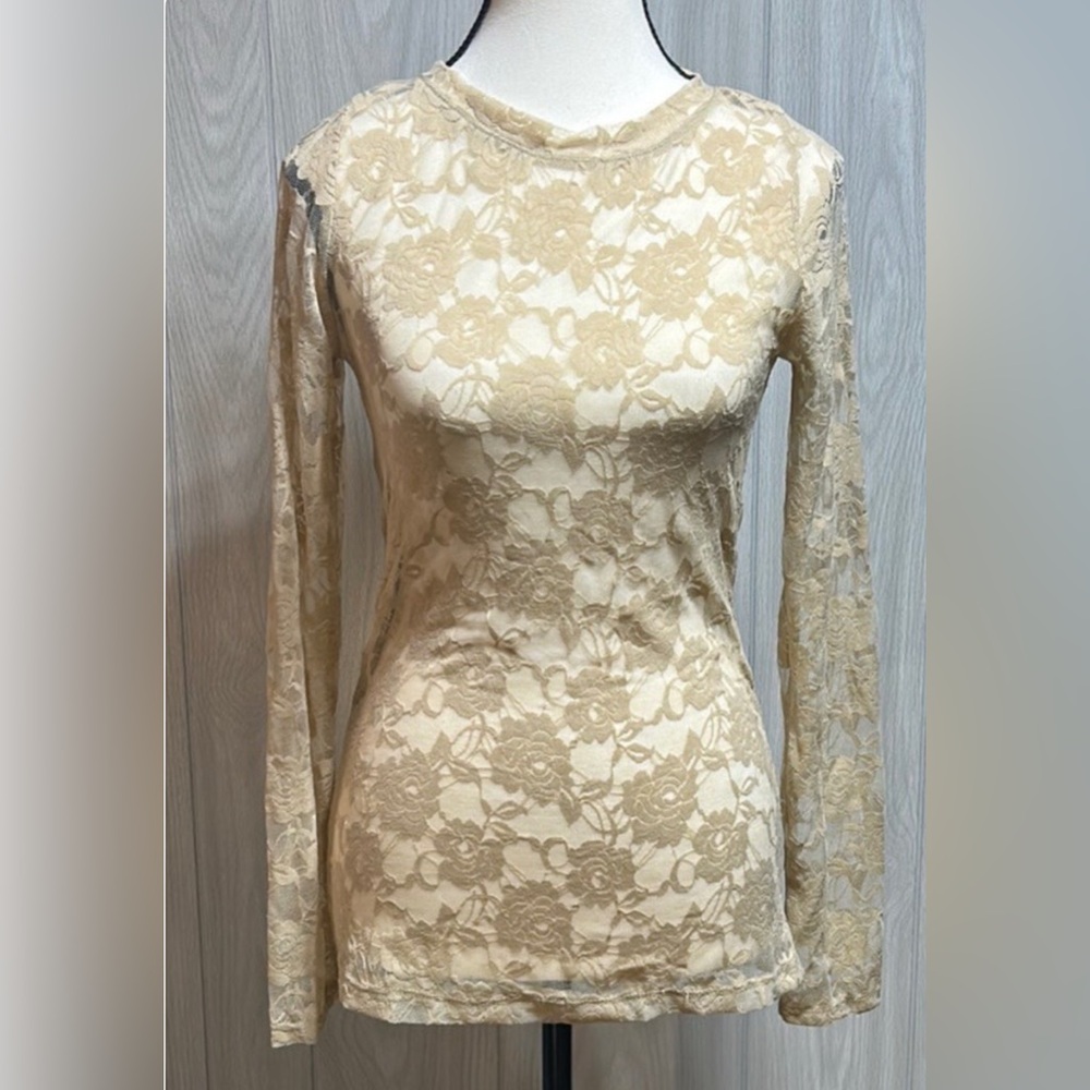 Bozzolo Cream Long Sleeve Bodycon Dress for Wedding Guest